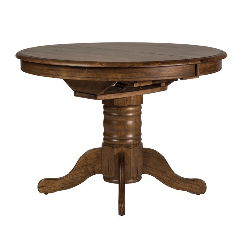 CAROLINA CROSSING PEDESTAL TABLE